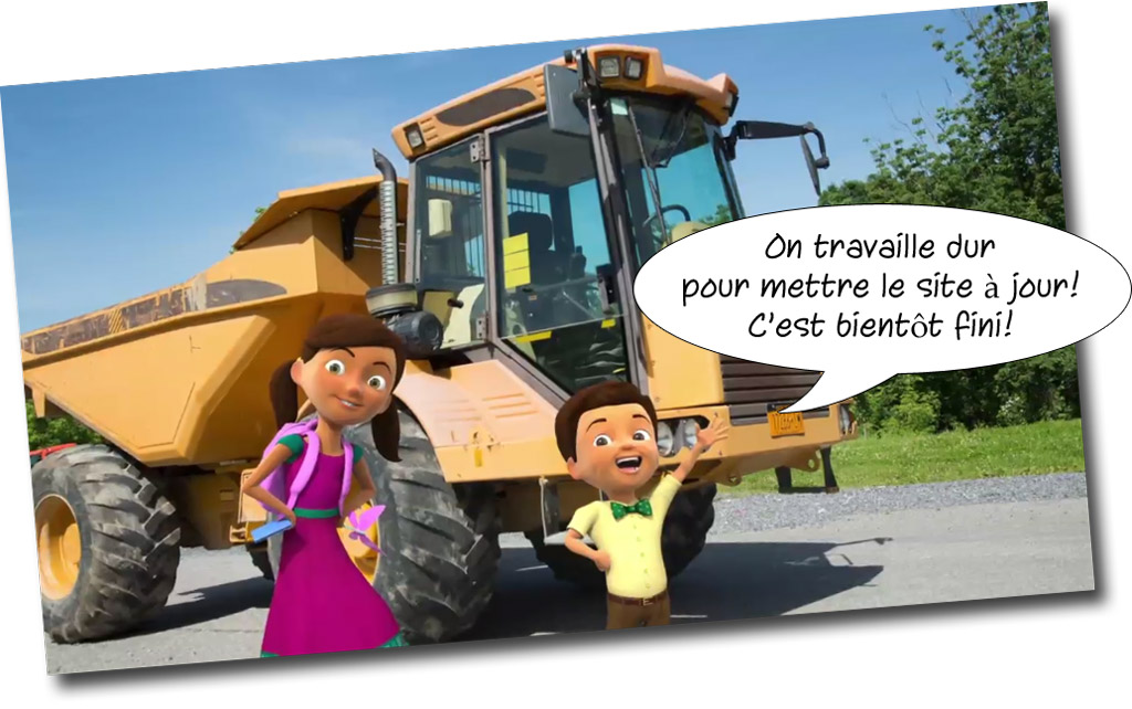 Une mise à jour est en cours, le site sera bietôt à nouveau disponible